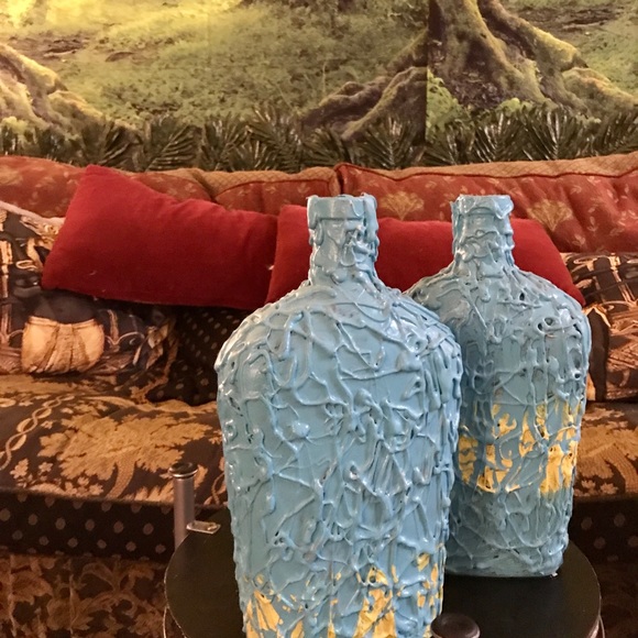 💙💛 Bottle Vase 💙💛